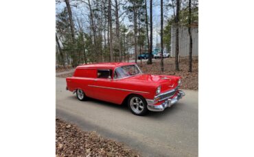 Chevrolet-Delivery-1956-Red-red-and-white-4