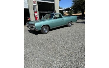 Chevrolet-El-camino-1965-Light-blue-green-Light-blue-green-1
