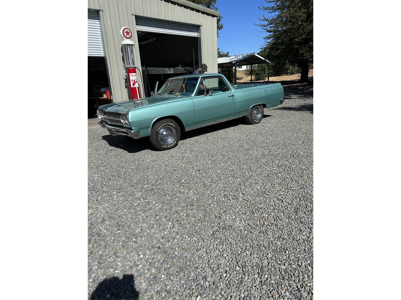 Chevrolet-El-camino-1965-Light-blue-green-Light-blue-green-1