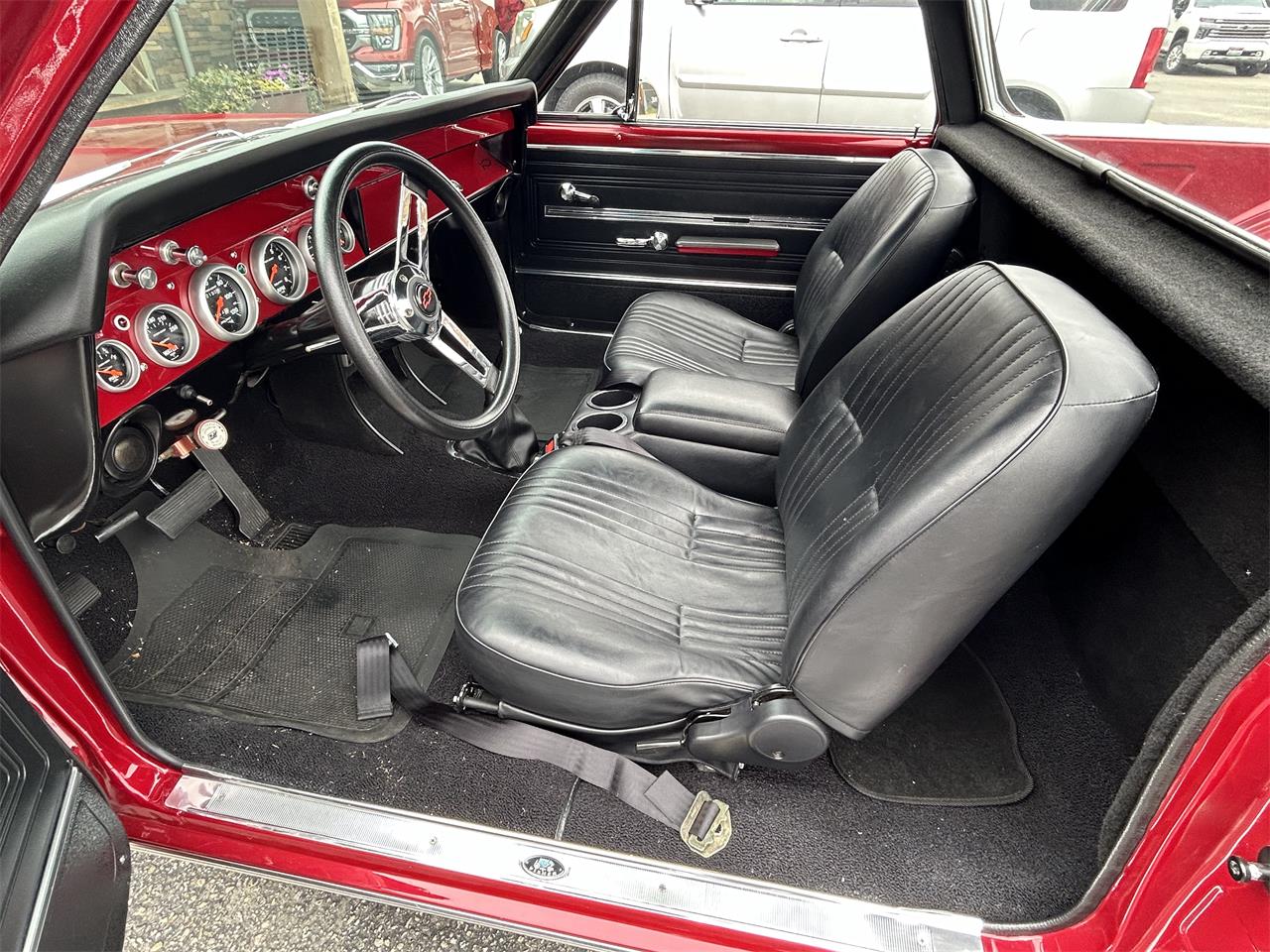 Chevrolet-El-camino-1966-Maroon-Black-1