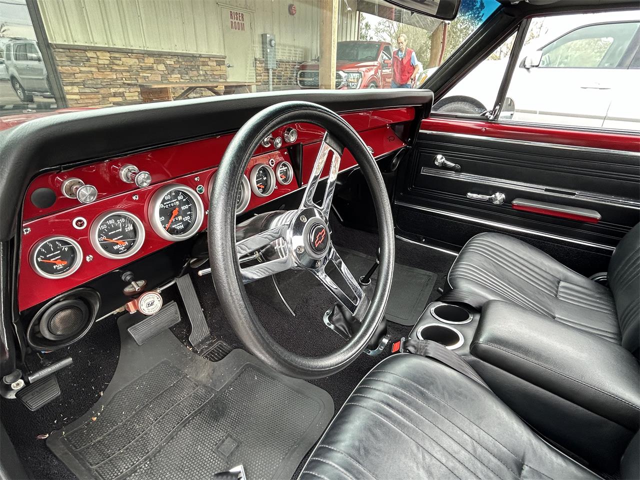 Chevrolet-El-camino-1966-Maroon-Black-6