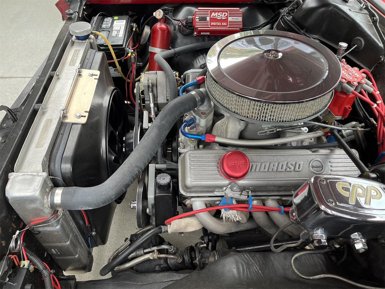 Chevrolet-El-camino-1966-Maroon-Black-7