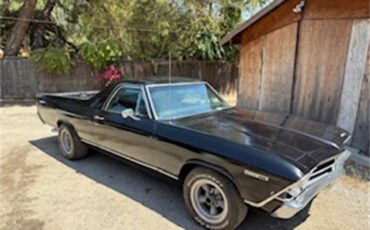 Chevrolet-El-camino-1969-Black-Black-and-Gray