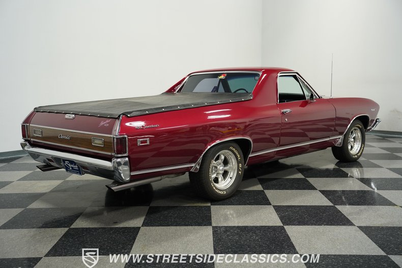 Chevrolet-El-camino-1969-Burgundy-Black-17