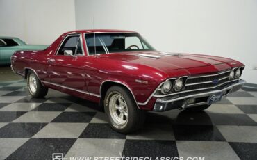 Chevrolet-El-camino-1969-Burgundy-Black-21