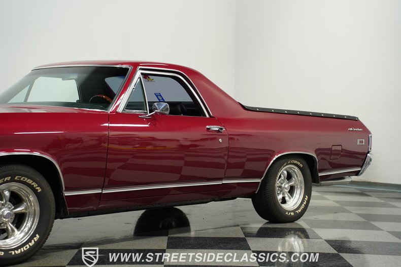 Chevrolet-El-camino-1969-Burgundy-Black-26