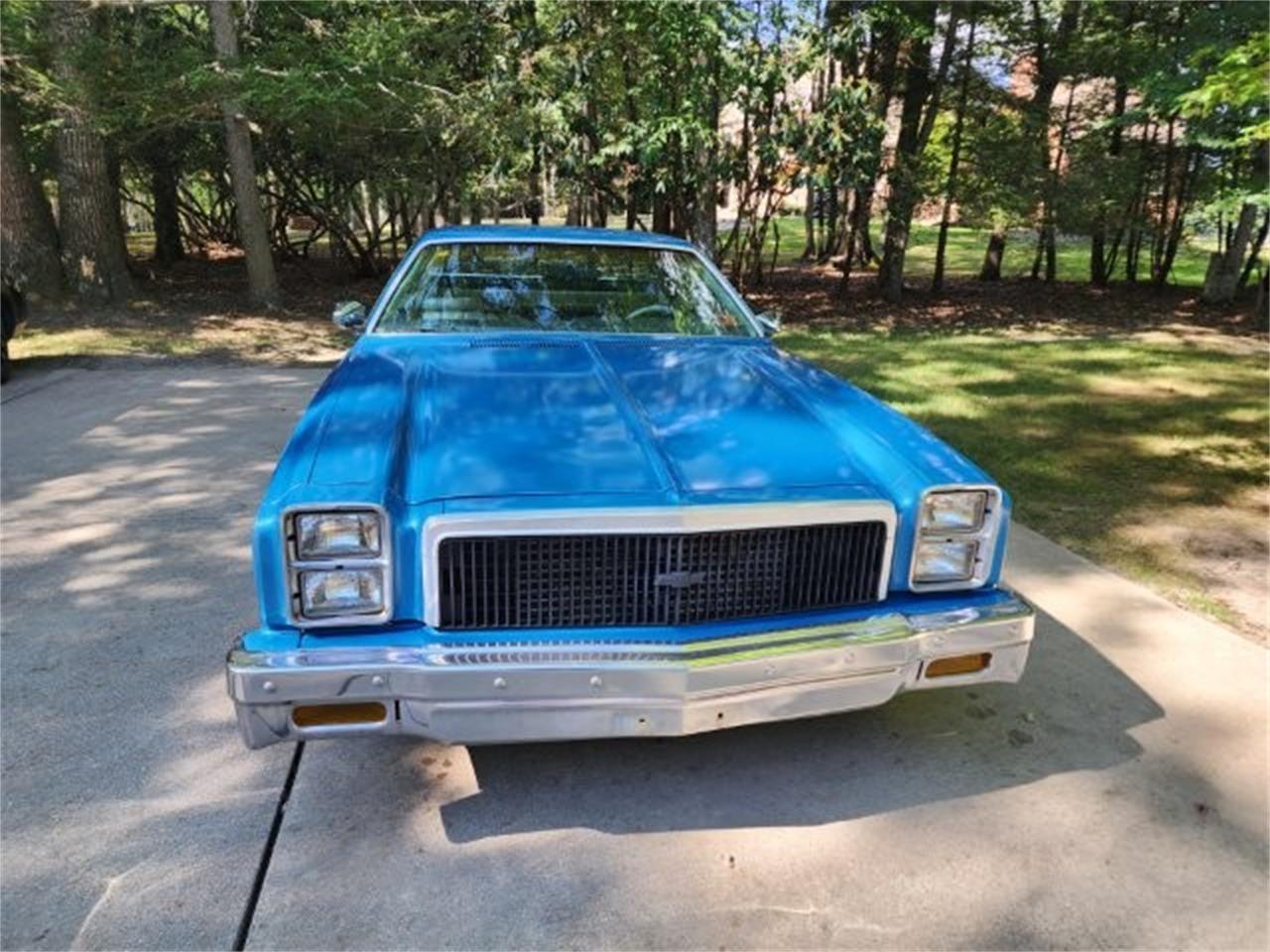 Chevrolet-El-camino-1977-Blue-WhiteBlue