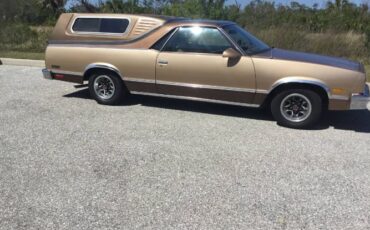 Chevrolet-El-camino-1987-Two-Tone-GoldBrown