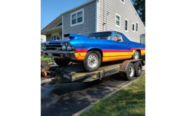 Chevrolet-El-camino-ss-1969-Blue-Blue-2