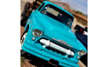 Chevrolet-Flatbed-1956-Turquoise-Turquoise-2