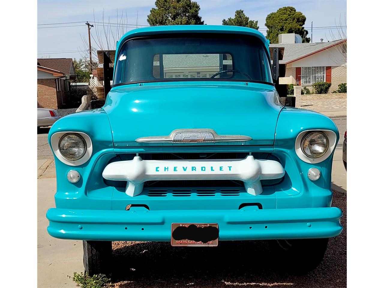 Chevrolet-Flatbed-1956-Turquoise-Turquoise-3