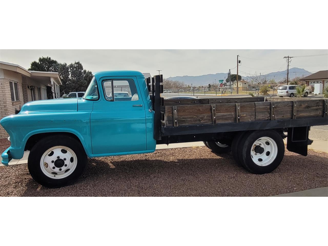 Chevrolet-Flatbed-1956-Turquoise-Turquoise-7