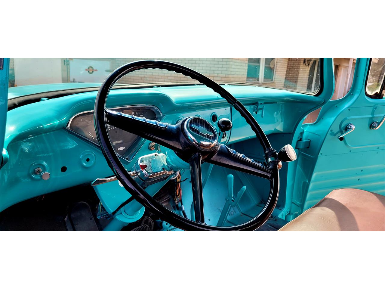 Chevrolet-Flatbed-1956-Turquoise-Turquoise-8