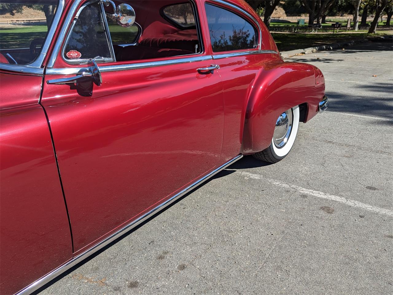 Chevrolet-Fleetline-1950-Burgandy-Burgandy-12