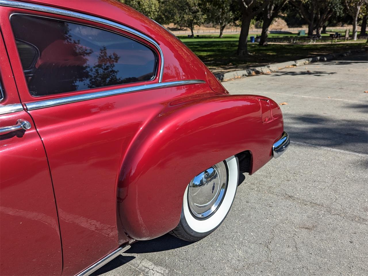 Chevrolet-Fleetline-1950-Burgandy-Burgandy-13