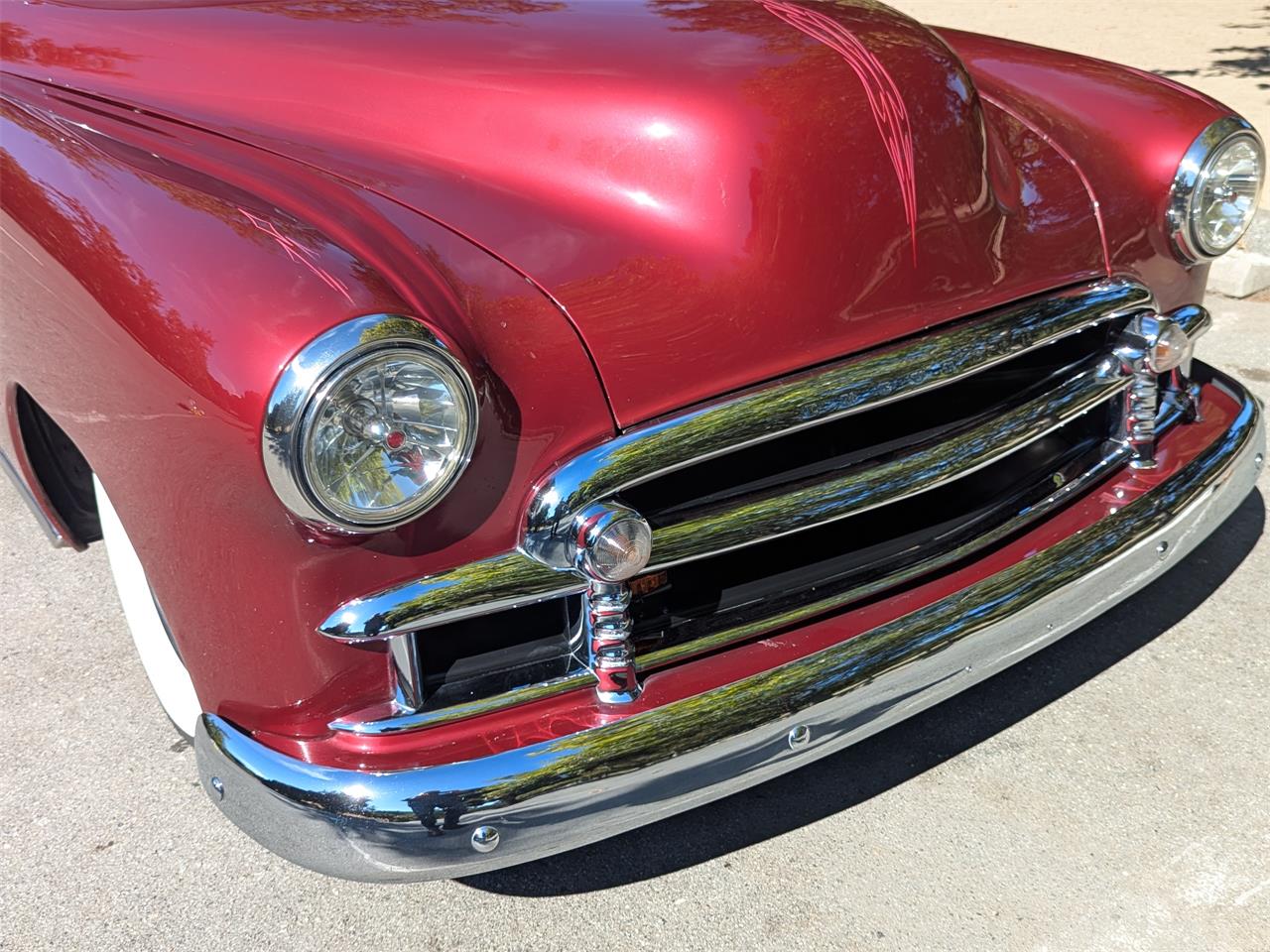 Chevrolet-Fleetline-1950-Burgandy-Burgandy-4