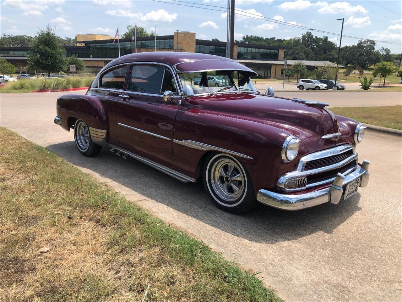 Chevrolet-Fleetline-1951-Red-Red-3
