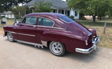 Chevrolet-Fleetline-1951-Red-Red-5