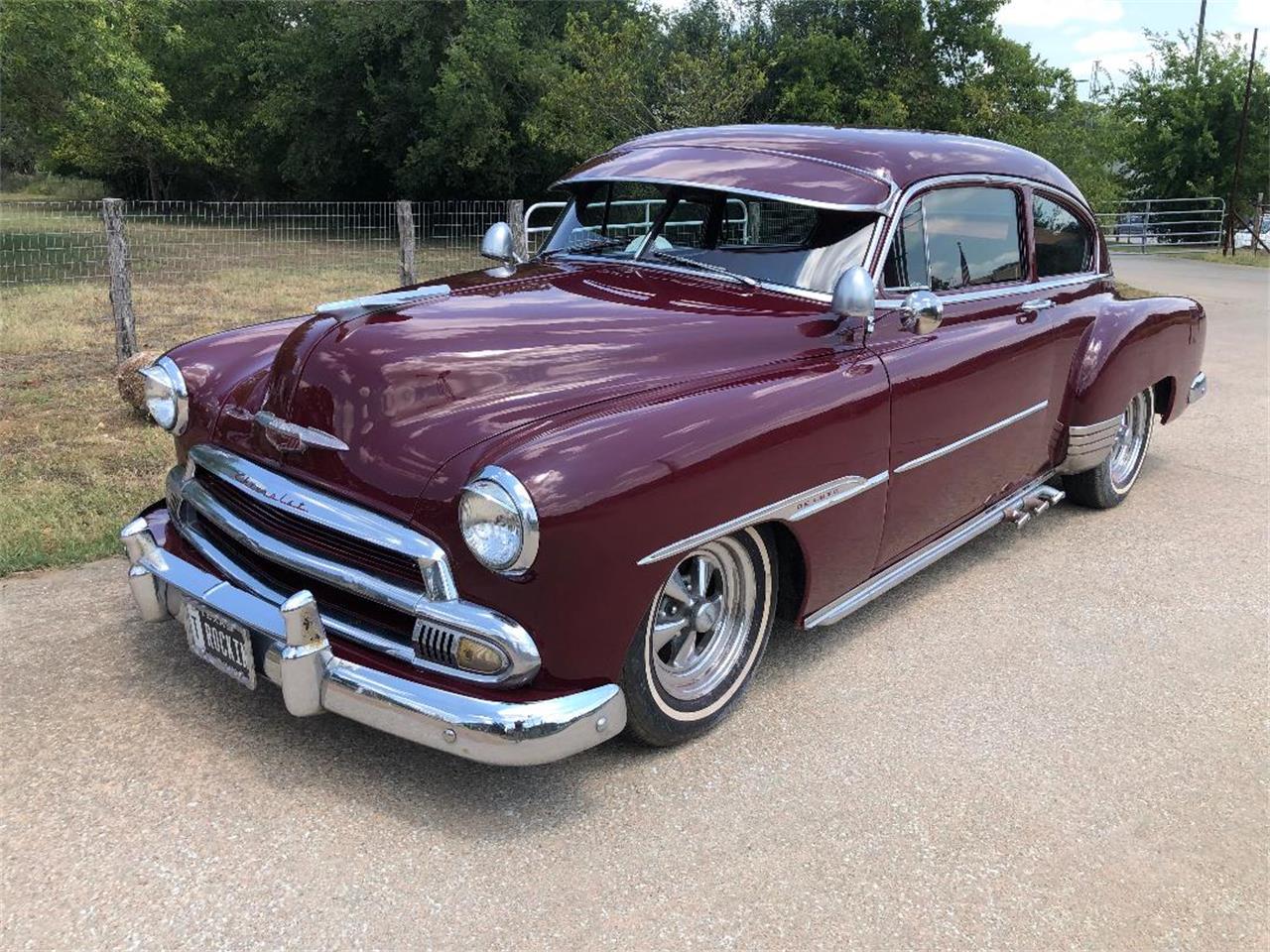 Chevrolet-Fleetline-1951-Red-Red-6