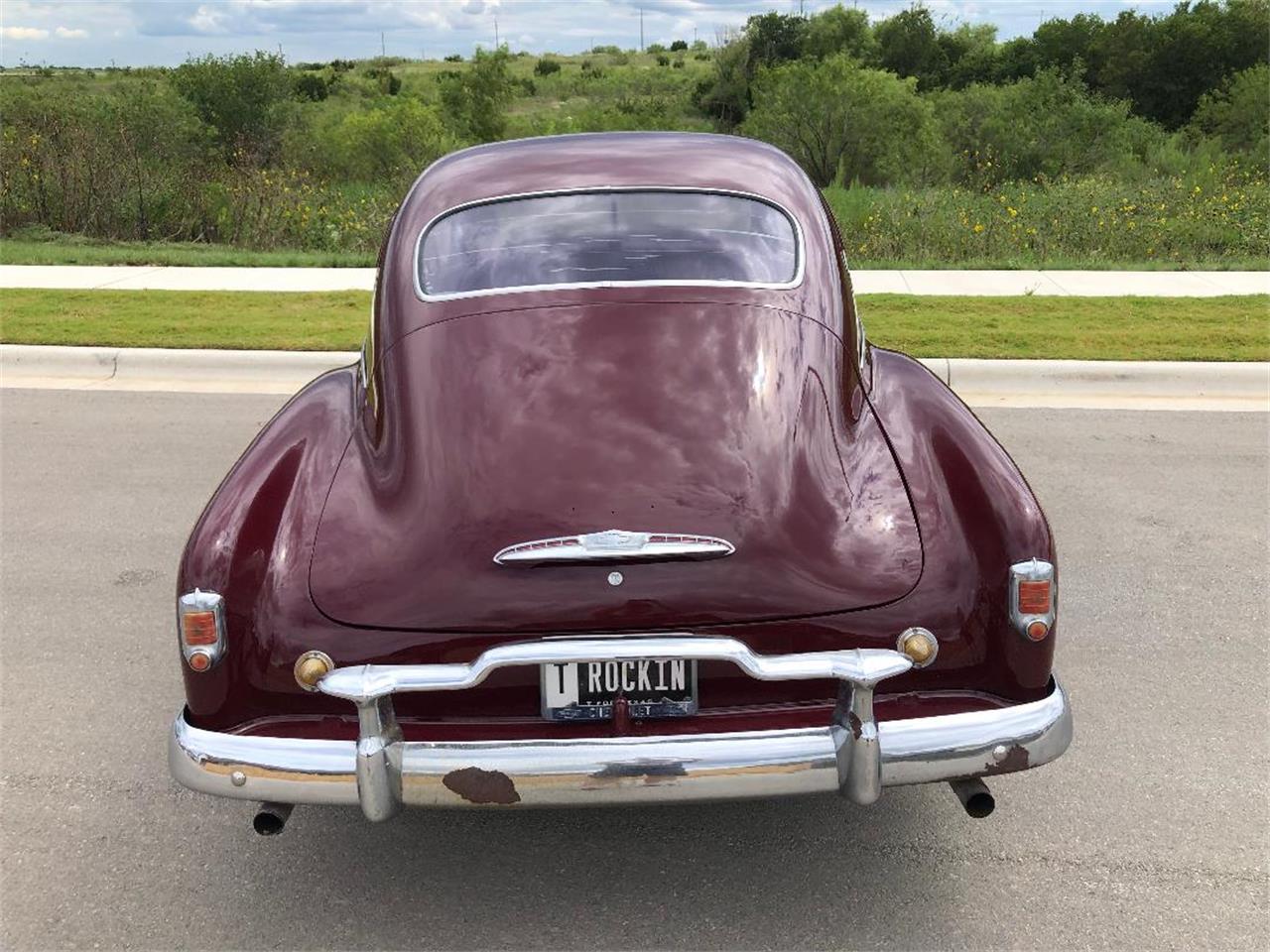 Chevrolet-Fleetline-1951-Red-Red-9