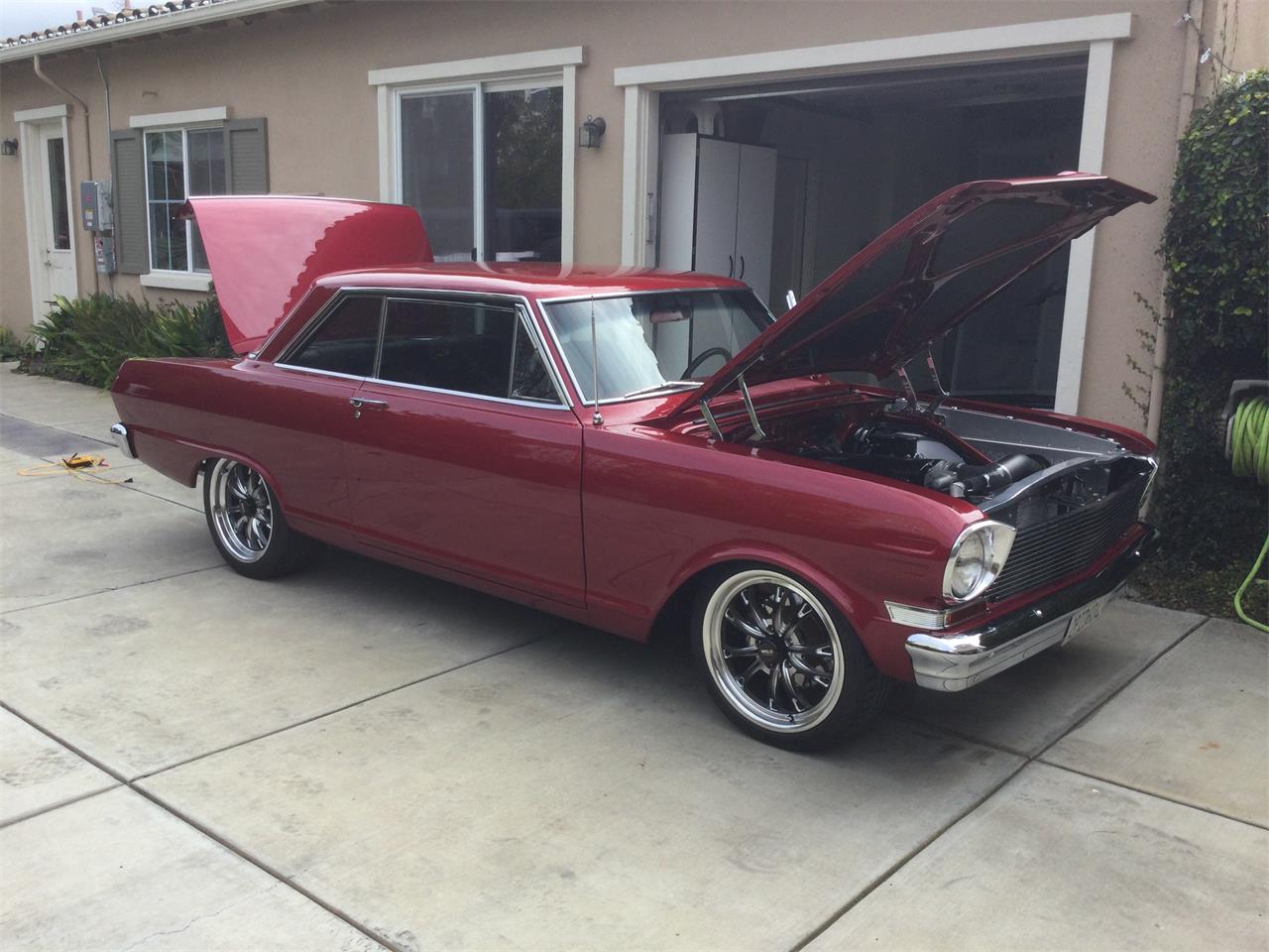 Chevrolet-Ii-nova-1964-Red-Black-23