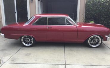 Chevrolet-Ii-nova-1964-Red-Black