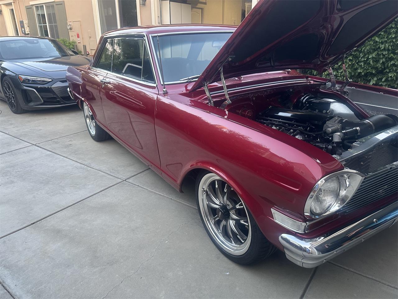 Chevrolet-Ii-nova-1964-Red-Black-40