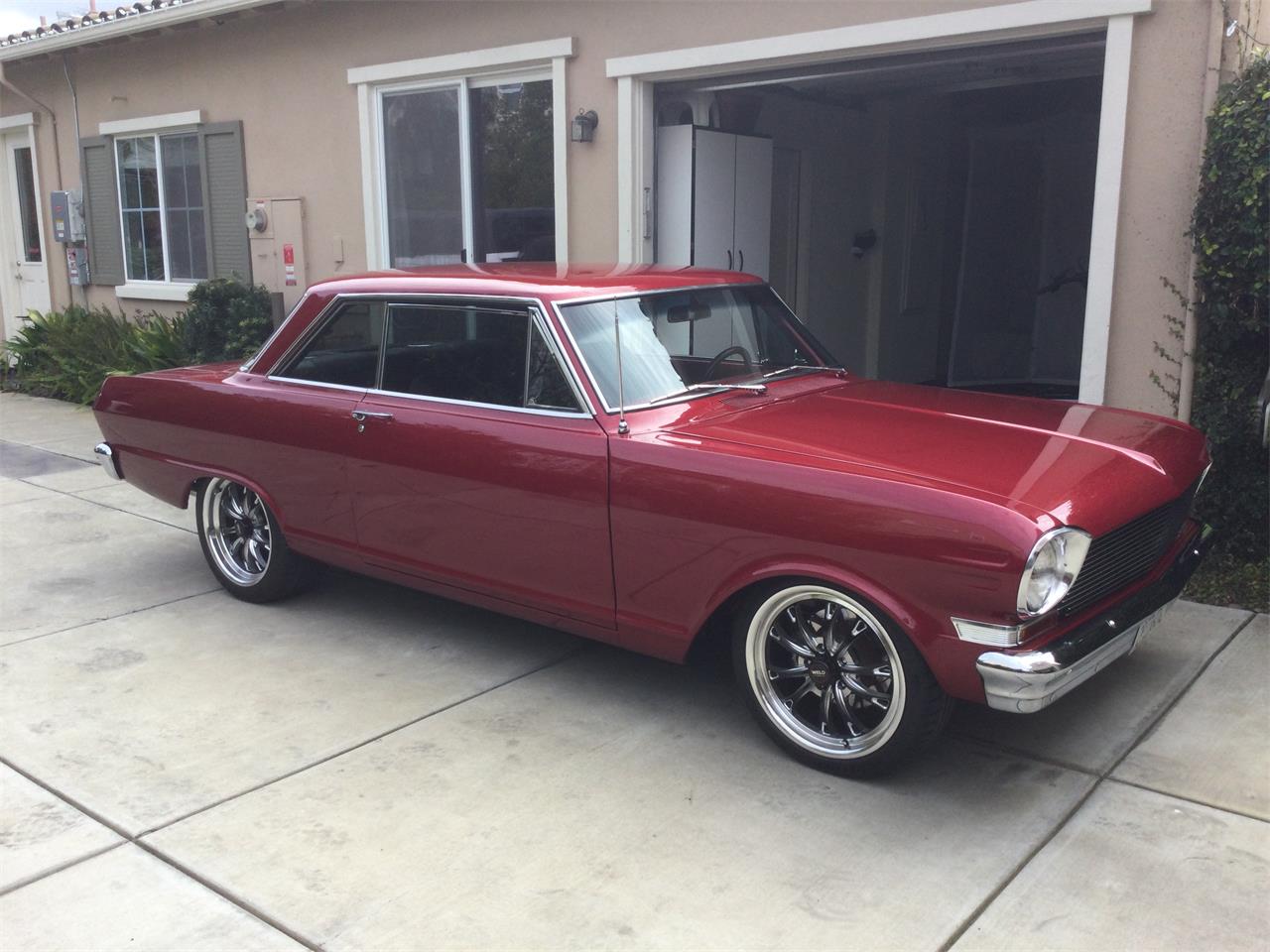 Chevrolet-Ii-nova-1964-Red-Black-45