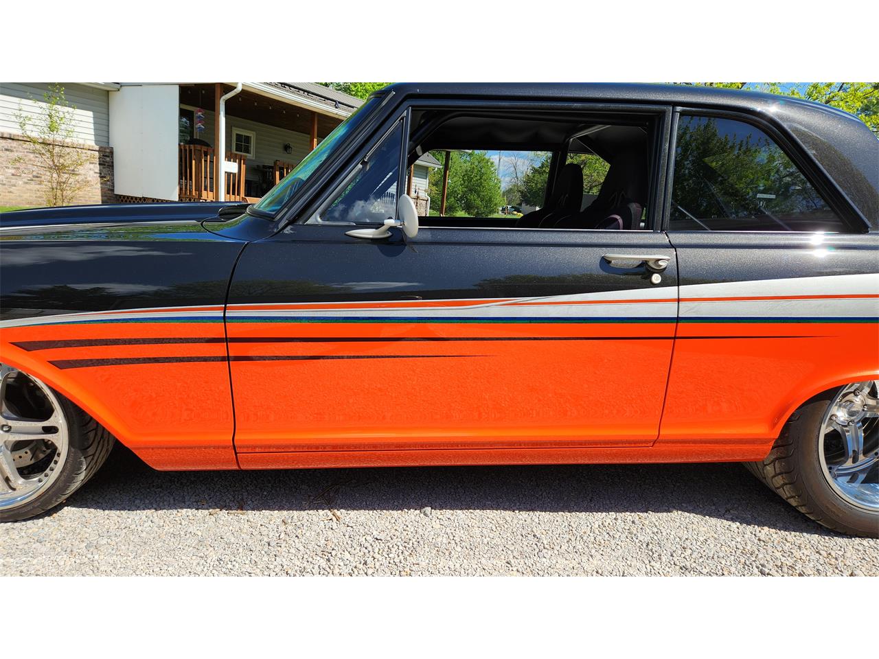 Chevrolet-Ii-nova-1965-Black-and-Orange-Black-1