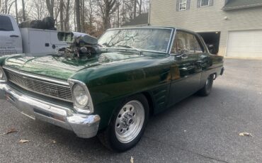Chevrolet-Ii-nova-1966-Green-Tan-17