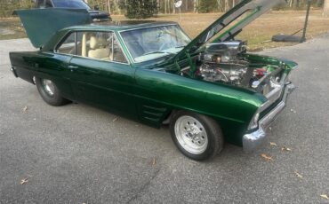 Chevrolet-Ii-nova-1966-Green-Tan-18