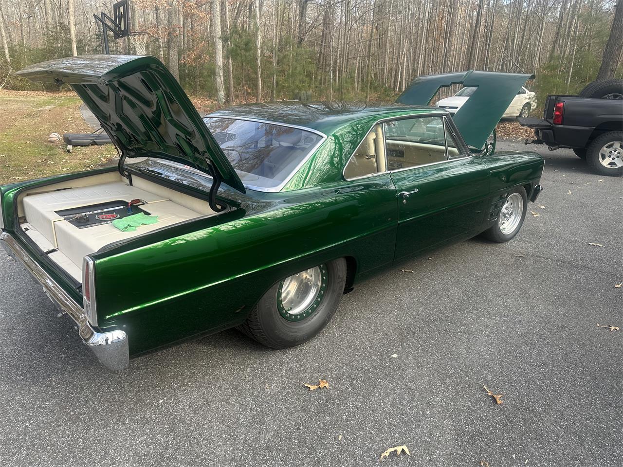 Chevrolet-Ii-nova-1966-Green-Tan-2