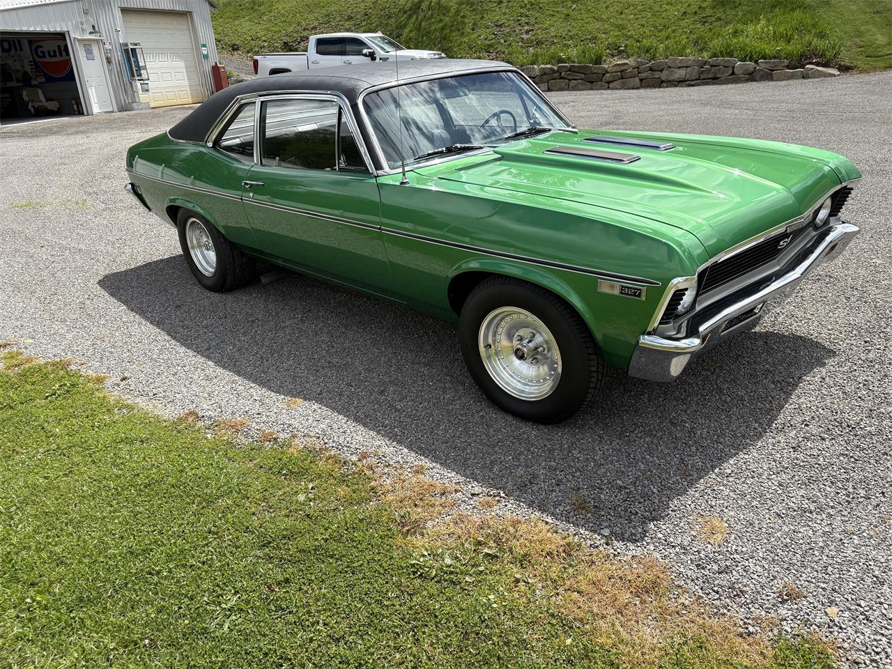 Chevrolet-Ii-nova-1968-Green-Black