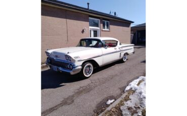 Chevrolet-Impala-1958-White-Red-white-1