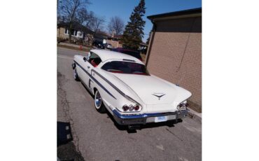 Chevrolet-Impala-1958-White-Red-white-2