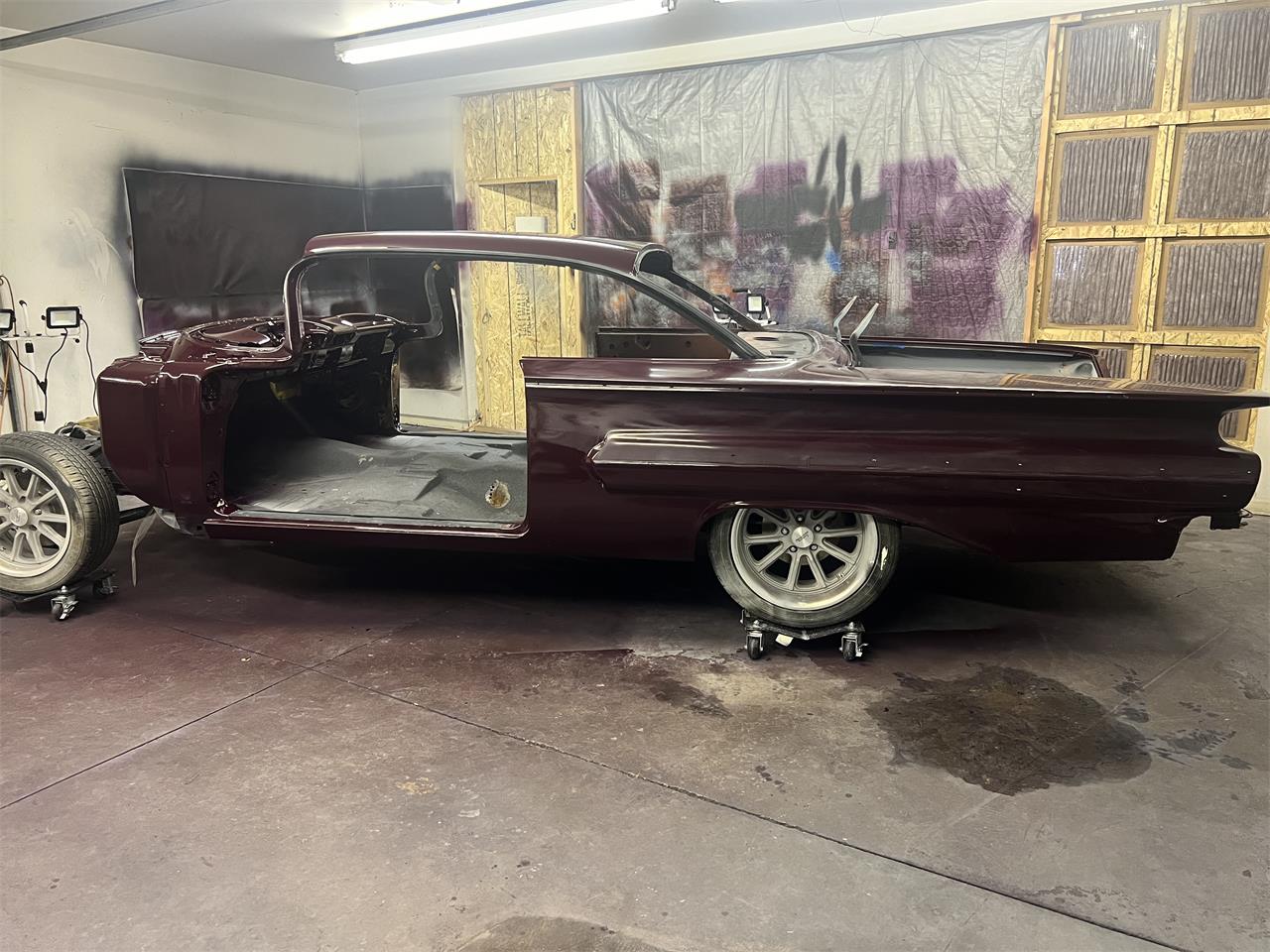 Chevrolet-Impala-1960-Dark-maroon-Primer-11