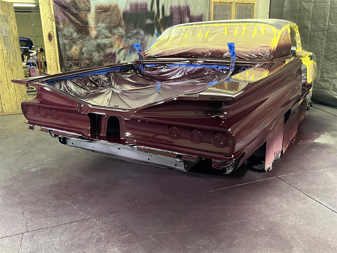 Chevrolet-Impala-1960-Dark-maroon-Primer-12