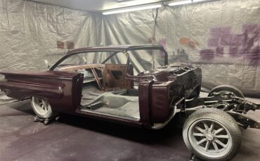 Chevrolet-Impala-1960-Dark-maroon-Primer-4