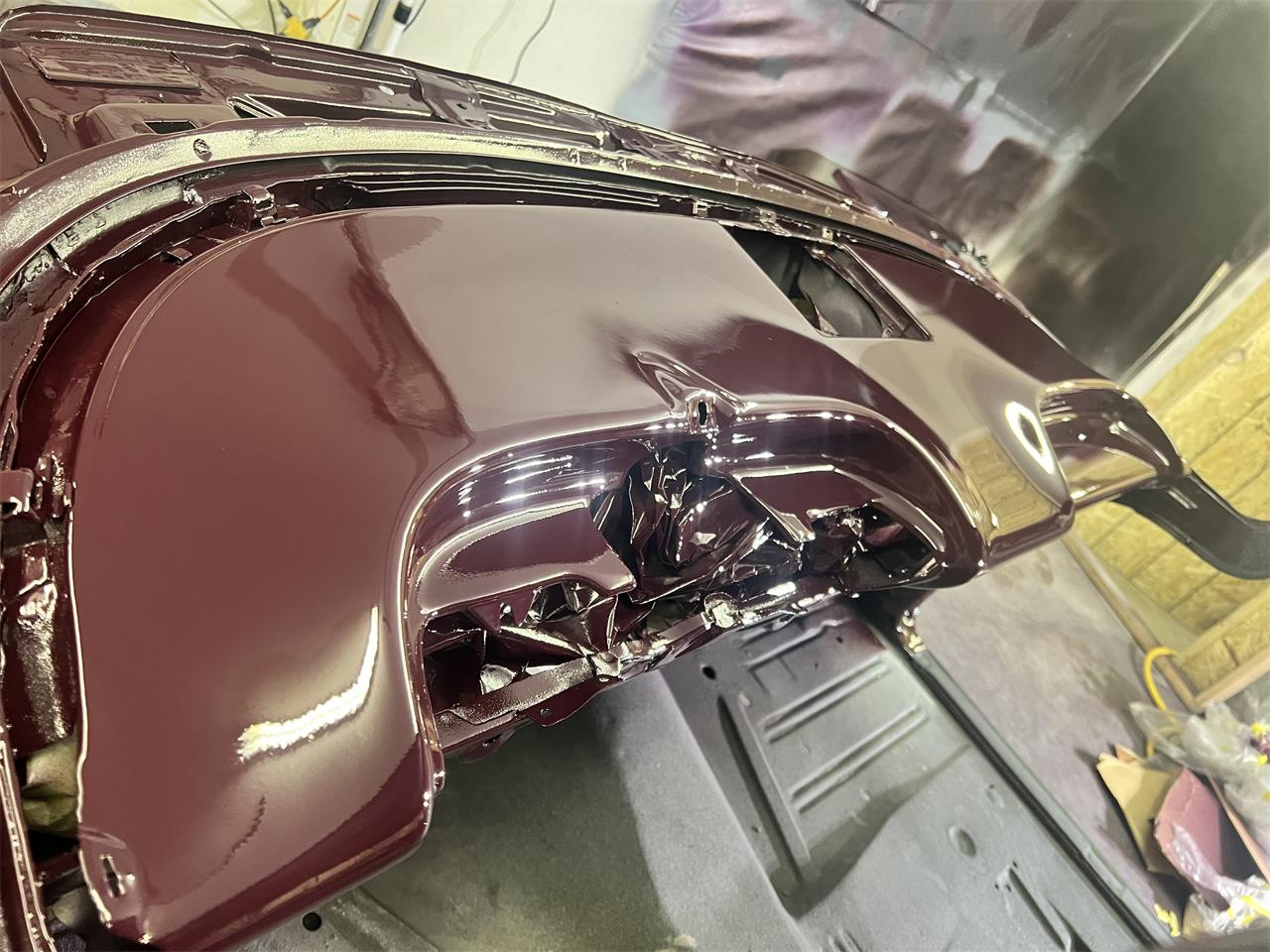 Chevrolet-Impala-1960-Dark-maroon-Primer-9