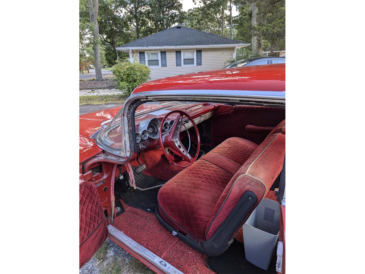 Chevrolet-Impala-1960-Red-Red-10