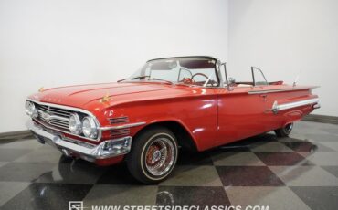 Chevrolet-Impala-1960-Red-Red-10