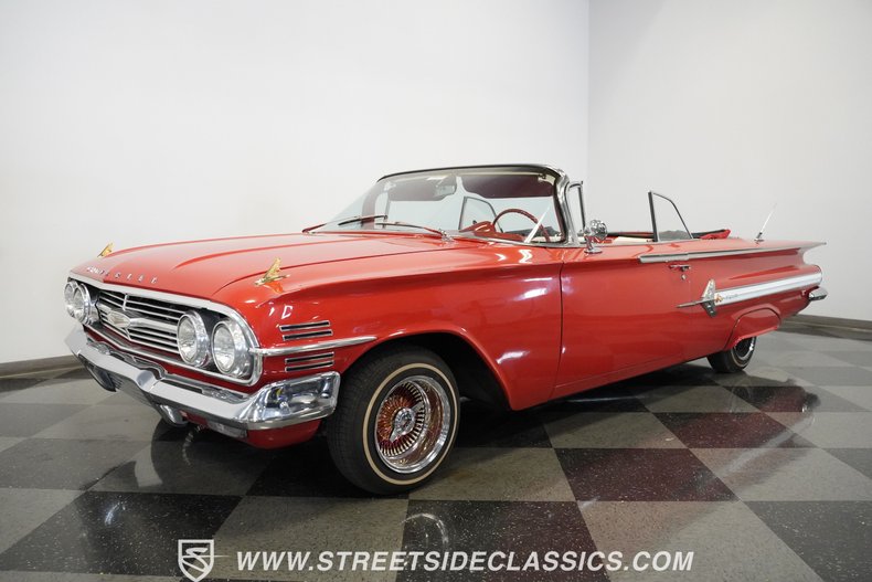 Chevrolet-Impala-1960-Red-Red-10