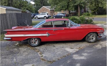 Chevrolet-Impala-1960-Red-Red-11