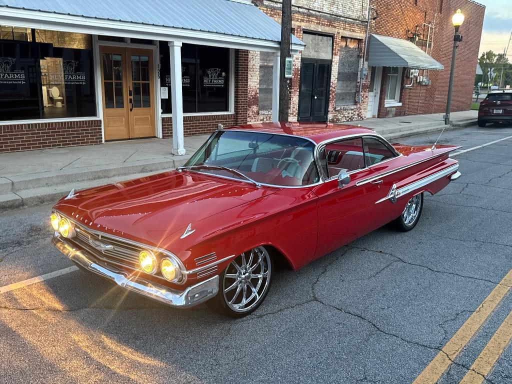 Chevrolet-Impala-1960-Red-Red-11