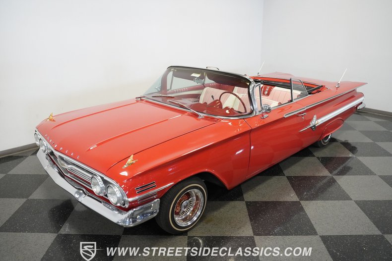Chevrolet-Impala-1960-Red-Red-11