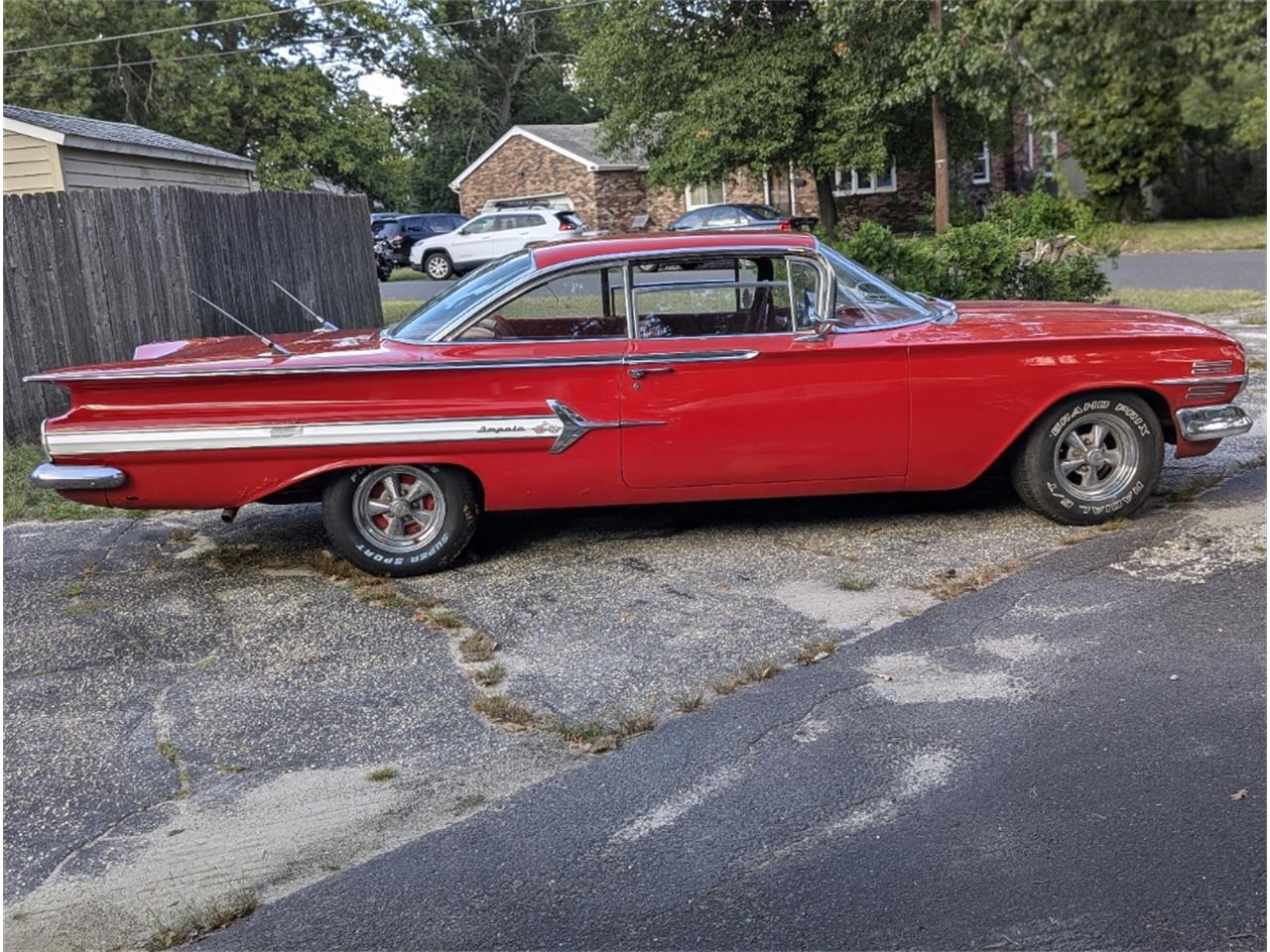 Chevrolet-Impala-1960-Red-Red-12