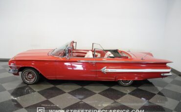 Chevrolet-Impala-1960-Red-Red-12