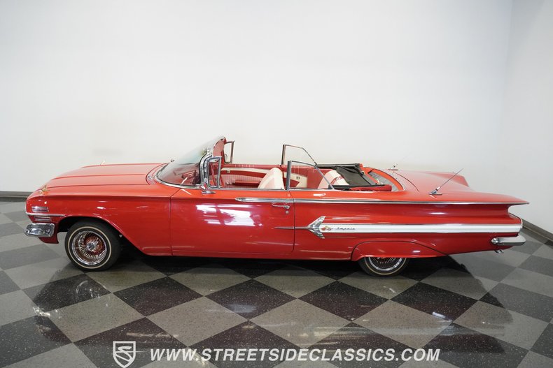 Chevrolet-Impala-1960-Red-Red-12
