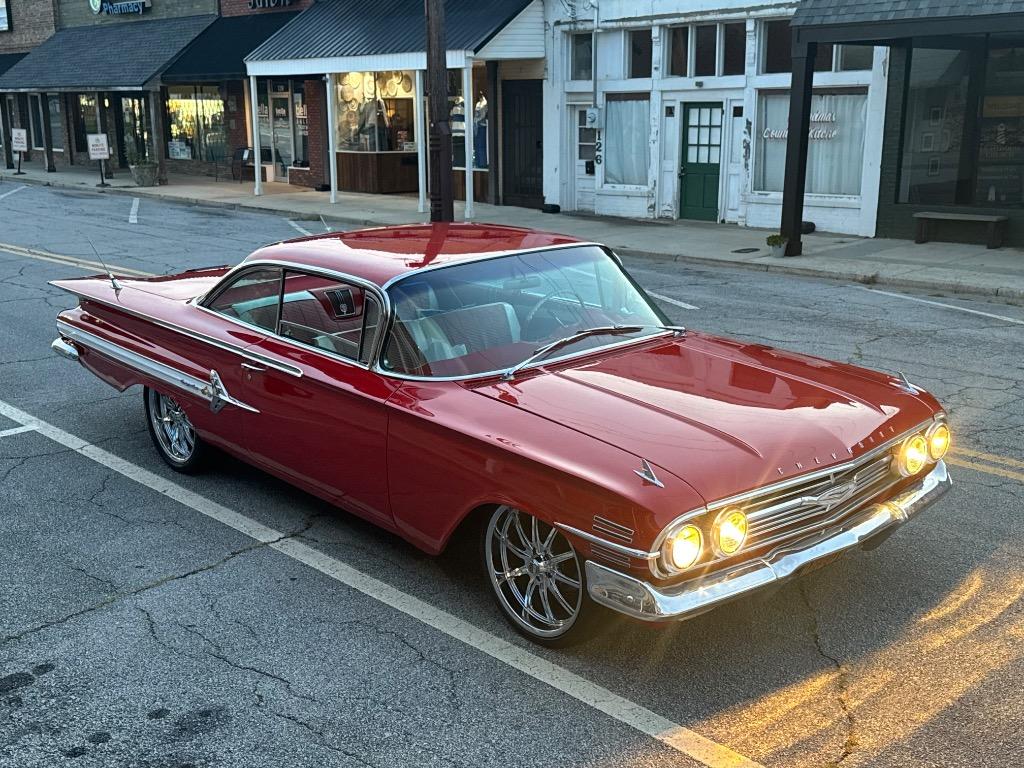 Chevrolet-Impala-1960-Red-Red-13
