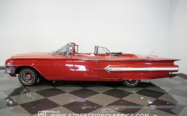 Chevrolet-Impala-1960-Red-Red-13